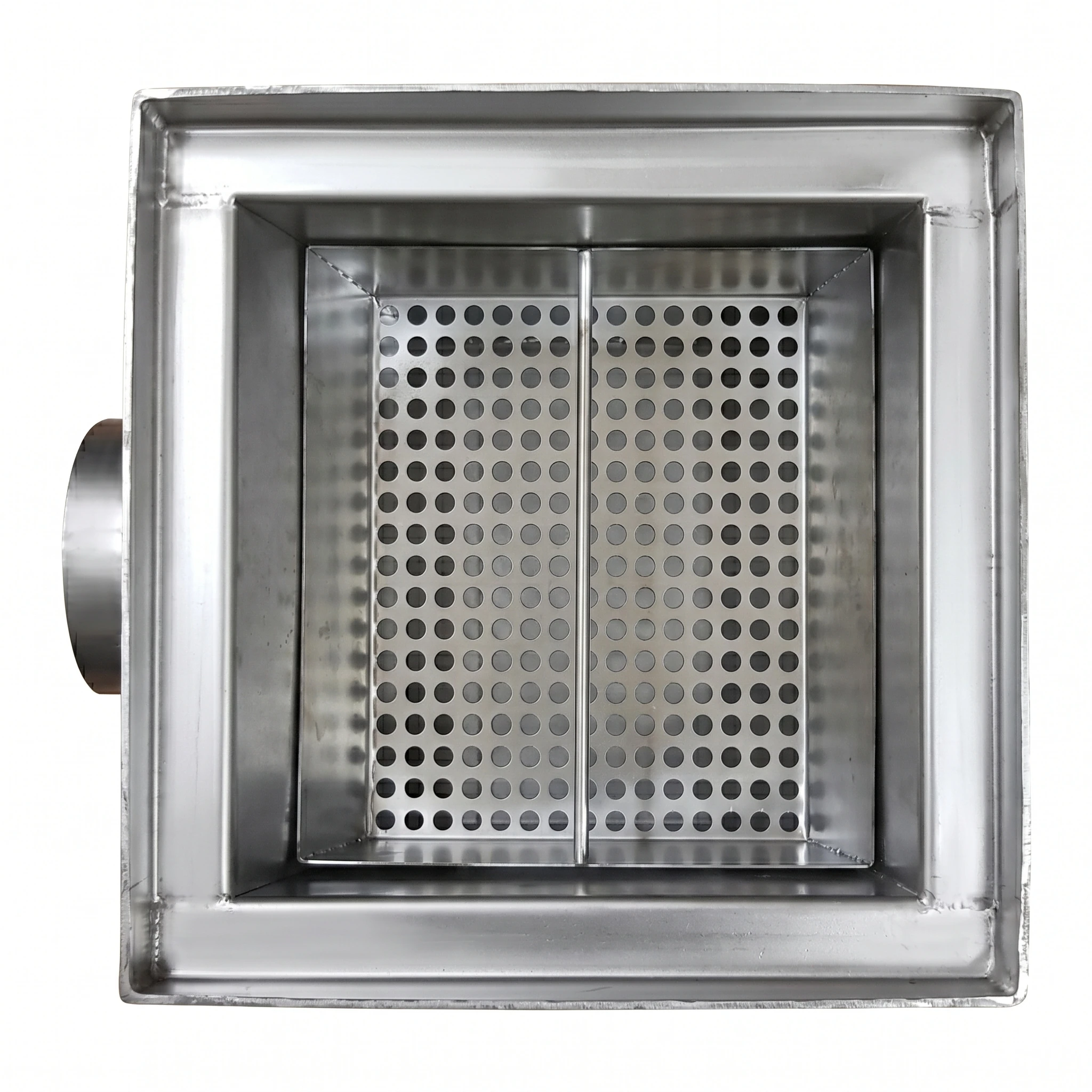 Atrapagrasa industrial de acero inoxidable Bravoinox