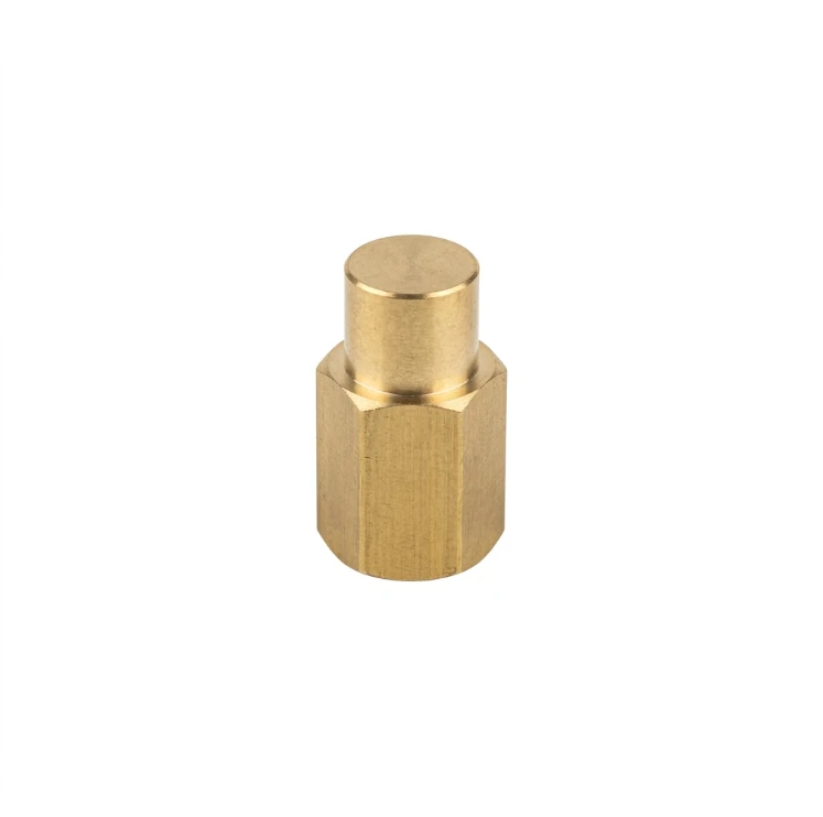 Inyector corto de bronce repuesto para gas Bravoinox