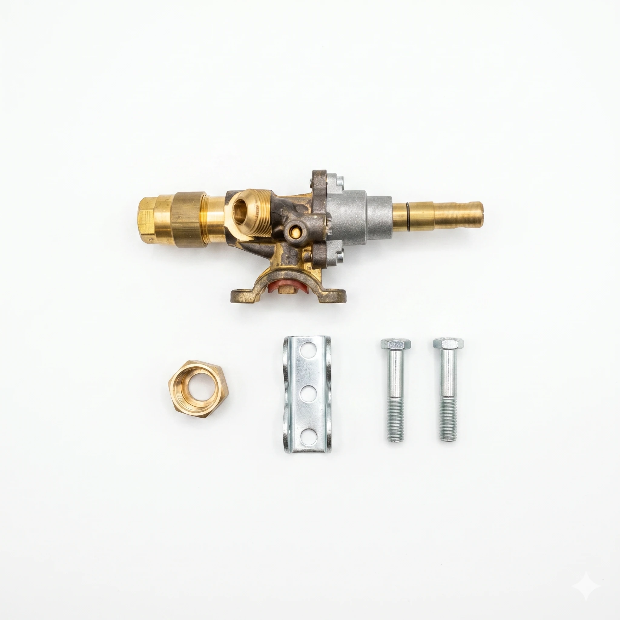 Llave italiana con montaje y seguro repuesto para gas Bravoinox