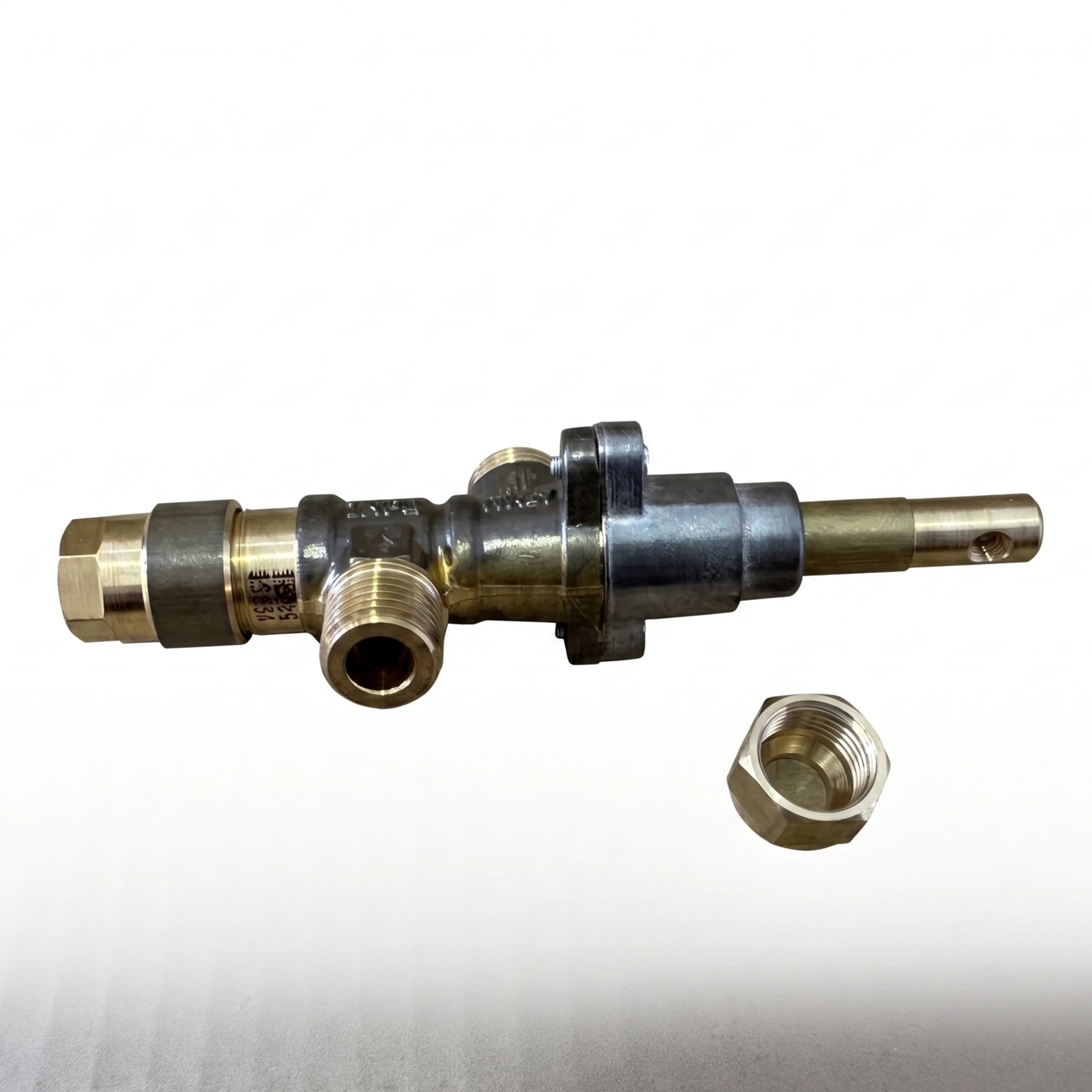 Llave italiana con seguro repuesto para gas Bravoinox