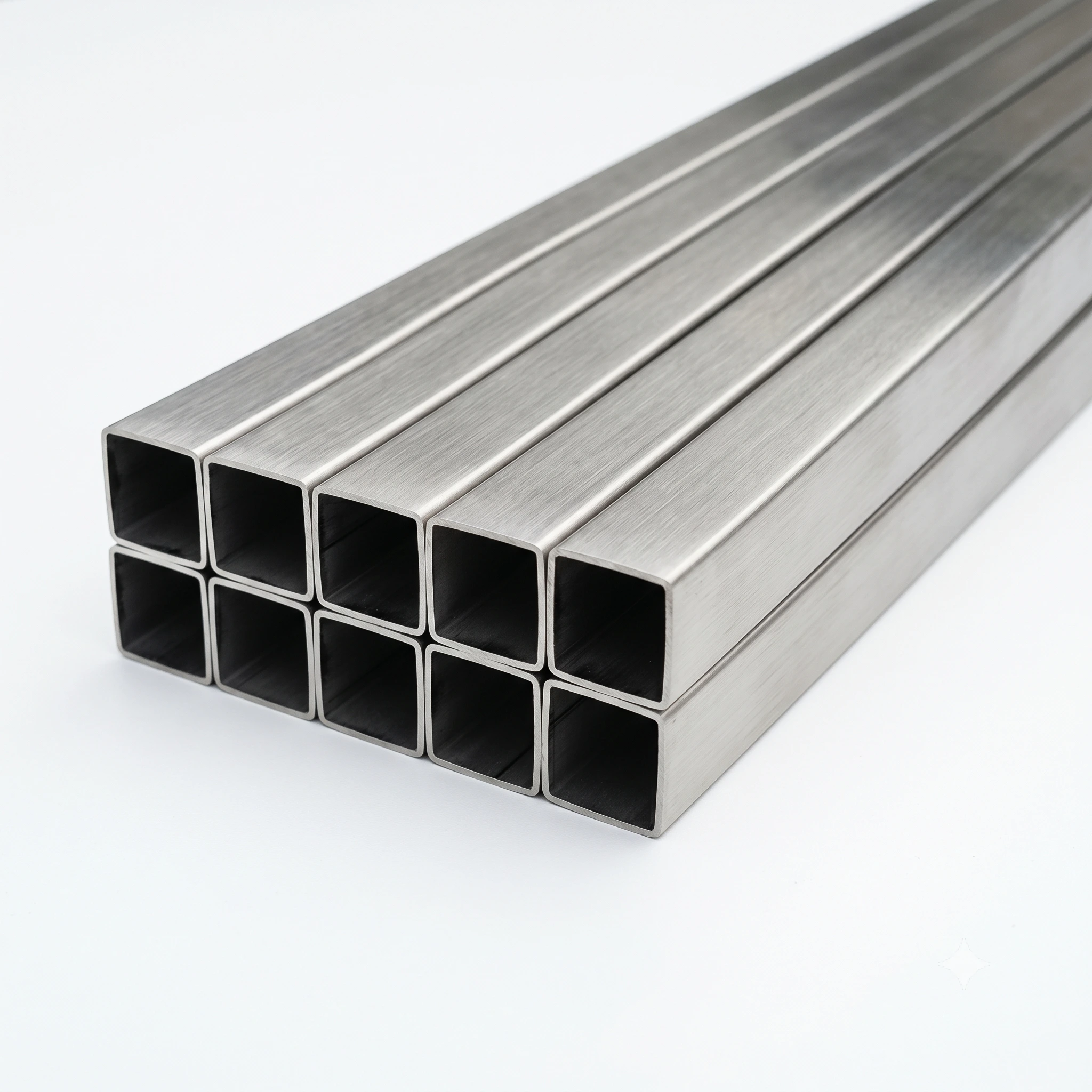 Perfiles de acero inoxidable en calidad 304 y 201 para fabricación y montaje Bravoinox